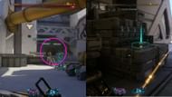 Just finish off the enemies in this courtyard, and look to the left. That circled area has the door you need to go through (Image via 2K Games)